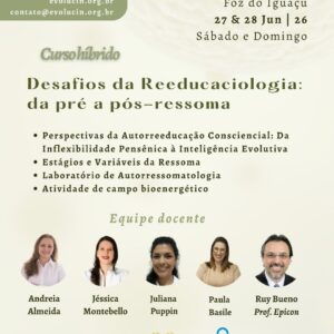 Curso híbrido - Desafios da Reeducaciologia: da pré a pós-ressoma